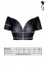 Bielizna - Brmarina001 top czarny rozmiar S